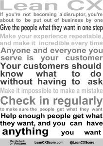 Lean CX Manifesto