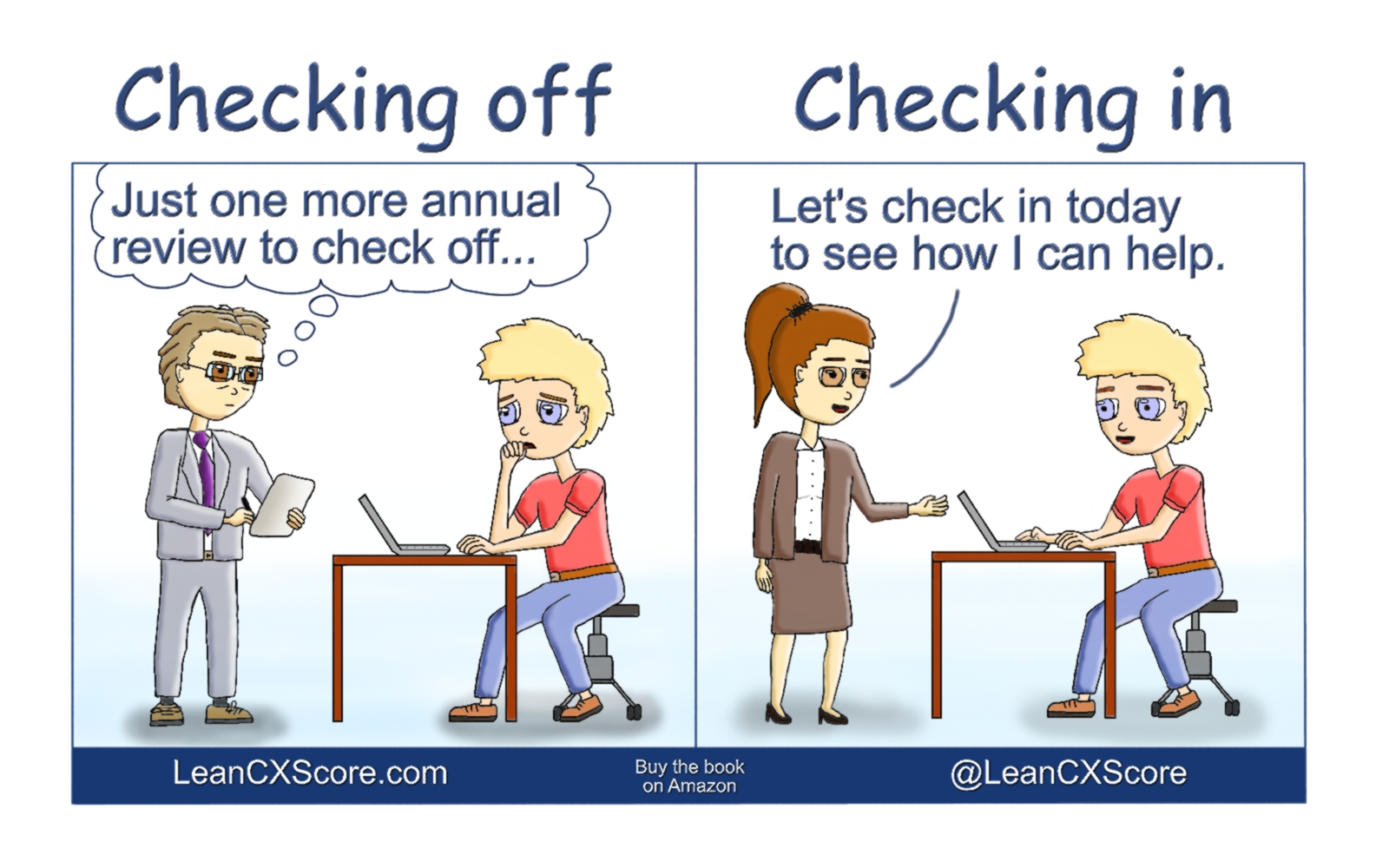 Lean CX Comic, Customer Experience