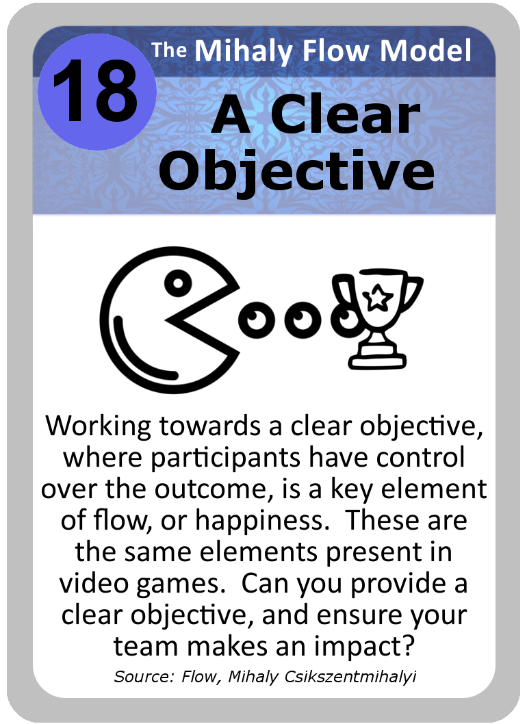 Leadership Card 018 Clear Objective - Lean CX Ease of Use