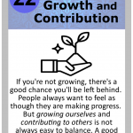 Leadership Card 022 Growth Contribution - Lean CX Ease of Use
