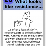 Leadership Card 026 - What looks like resistance - Lean CX Ease of use