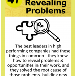 Leadership Card 047 Revealing Problems - Lean CX Ease of Use