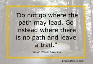 Leadership Quote Emerson do not go where the path may lead