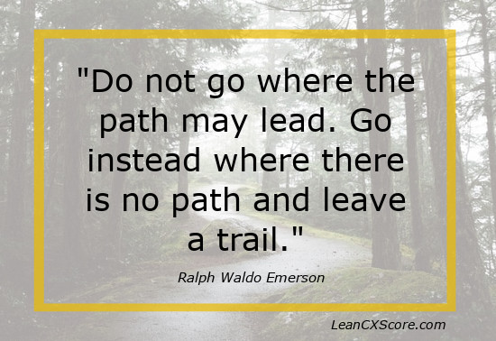Leadership Quote Emerson do not go where the path may lead