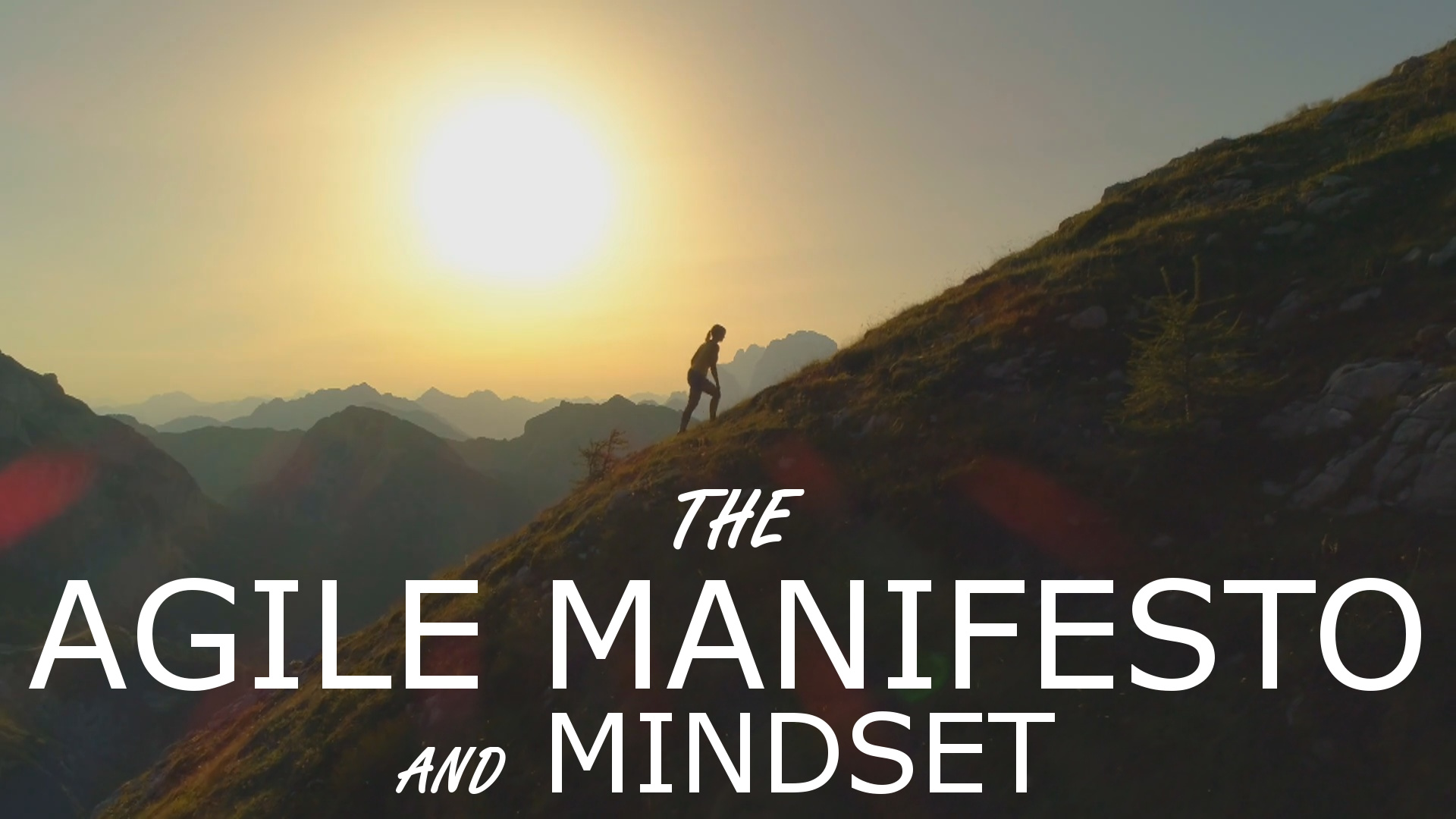 Agile Manifesto and mindset video