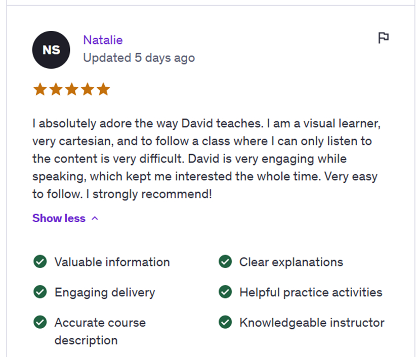 David McLachlan PMP Review 02