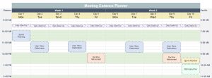 Meeting Cadence Planner Template